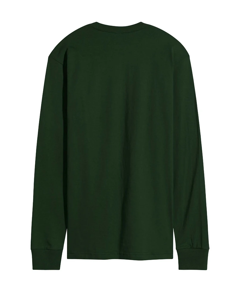 Airwaves Men's Marvel Deadpool Extra Naughty Long-Sleeve Graphic T-Shirt