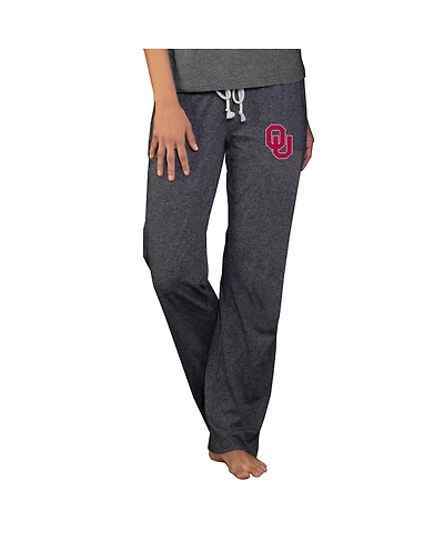 Concepts Sport Women's Charcoal Oklahoma Sooners Quest Knit Lightweight Pants