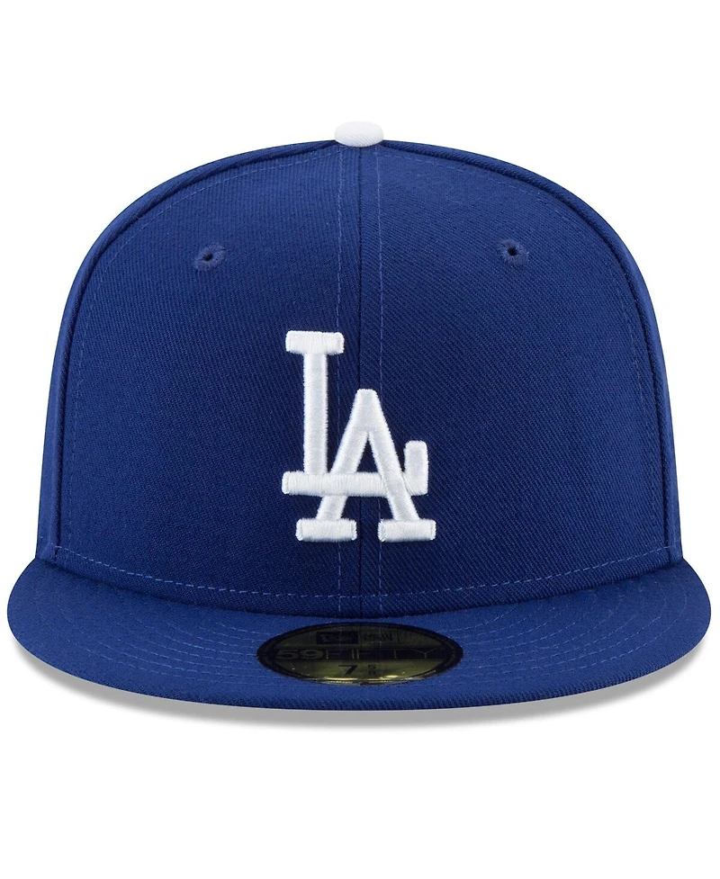 New Era Men's Royal Los Angeles Dodgers 2025 World Series Side Patch 59FIFTY Fitted Hat