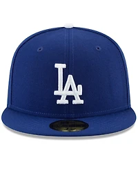 New Era Men's Royal Los Angeles Dodgers 2025 World Series Side Patch 59FIFTY Fitted Hat