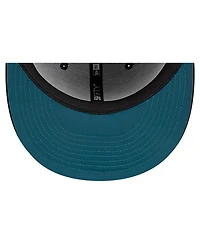 New Era Men's Black Philadelphia Eagles Soutache 59FIFTY Fitted Hat