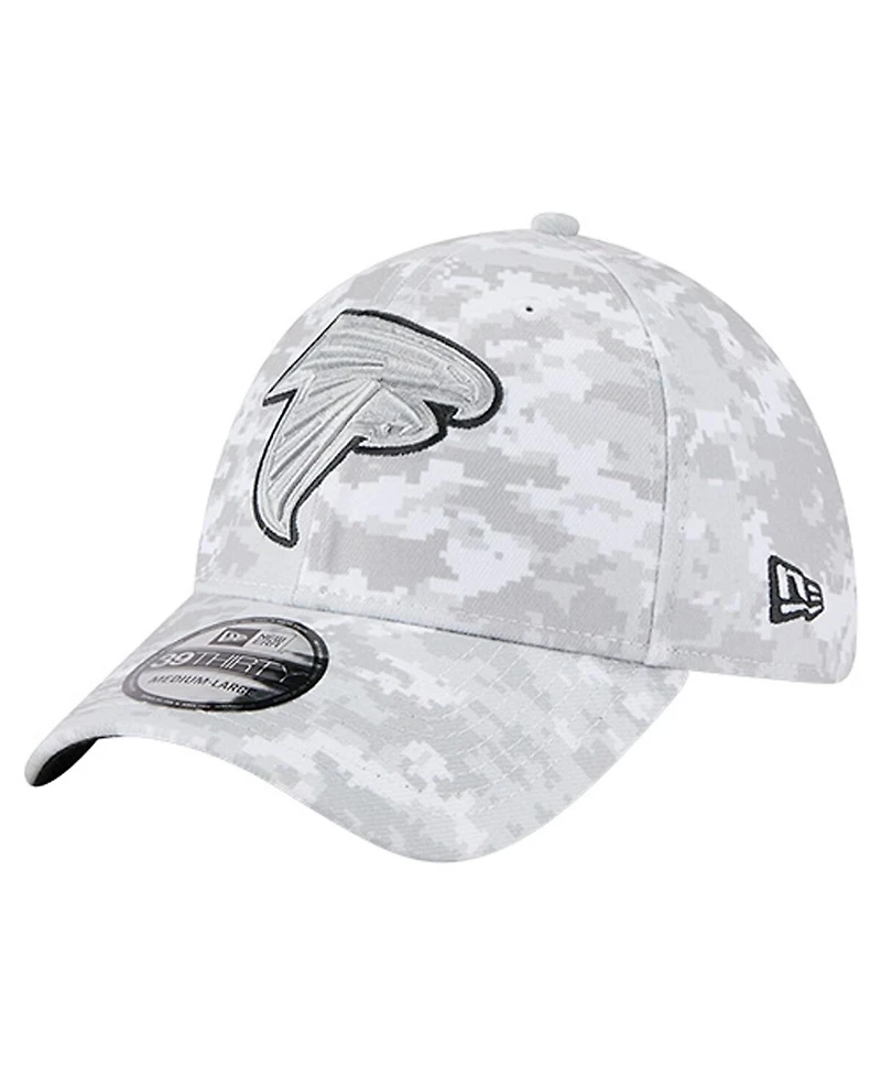 New Era Men's White Atlanta Falcons 2025 Salute to Service Digital Camo Fan Pack 39THIRTY Flex Hat