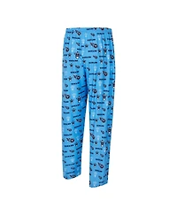 Concepts Sport Men's Light Blue Tennessee Titans Mosaic All Over Print Pants
