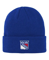 Outerstuff Big Boys and Girls Royal New York Rangers 2.0 Essential Cuffed Knit Hat