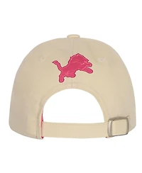 Outerstuff Big Girls Cream Detroit Lions Blitz Adjustable Hat