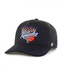 '47 Brand Men's Black New York Knicks Nothing But Net Hitch Adjustable Hat