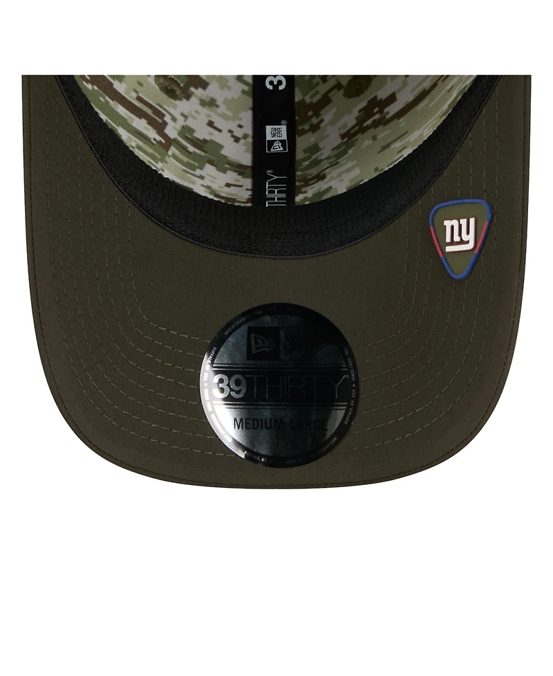 New Era Men's Green York Giants 2025 Salute to Service 39THIRTY Flex Hat