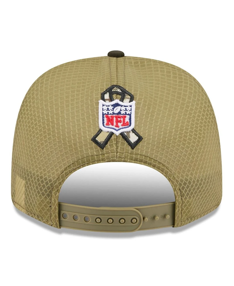 New Era Men's Green Tennessee Titans 2025 Salute to Service 9SEVENTY Adjustable Hat