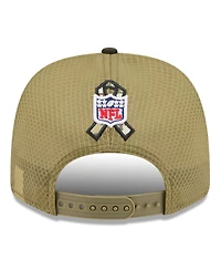 New Era Men's Green Tennessee Titans 2025 Salute to Service 9SEVENTY Adjustable Hat