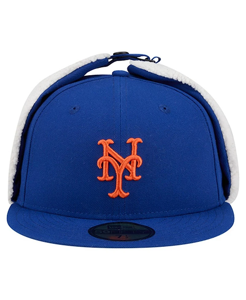 New Era Men's Royal York Mets Dog Ear Classic 59FIFTY Fitted Hat
