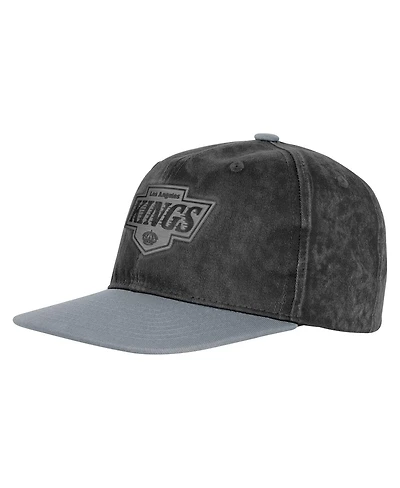 Outerstuff Big Boys and Girls Black/Silver Los Angeles Kings True Retro Deadstock Adjustable Hat