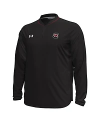 Under Armour Men's Black South Carolina Gamecocks Motivate Long Sleeve Quarter-Zip Jacket