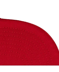 Mitchell & Ness Men's White/Red Chicago Bulls Day 12 Two-Tone leather Snapback Hat