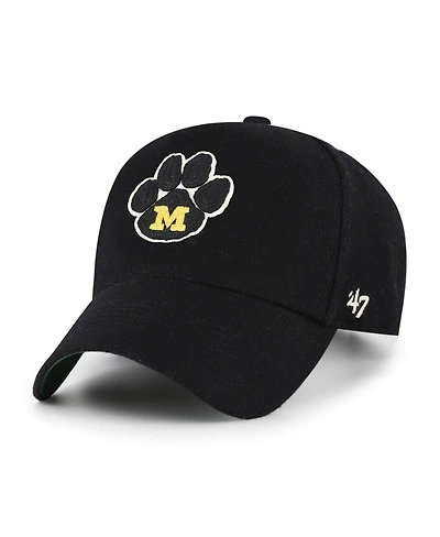 '47 Brand Men's and Women's Black Missouri Tigers Collections Golden Age Offside Dt Adjustable Hat