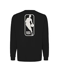 Sportiqe Men's and Women's Black Nba Wales Long Sleeve T-Shirt