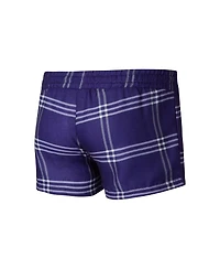 Concepts Sport Women's 2-Piece Los Angeles Lakers Petition Long Sleeve Top and Shorts Set