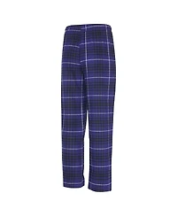 Concepts Sport Men's 2-Piece Purple/Black Charlotte Hornets Vector Top and Flannel Pants Sleep Set