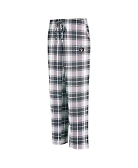 Concepts Sport Women's Black Las Vegas Raiders Ashford Plaid Knit Pants