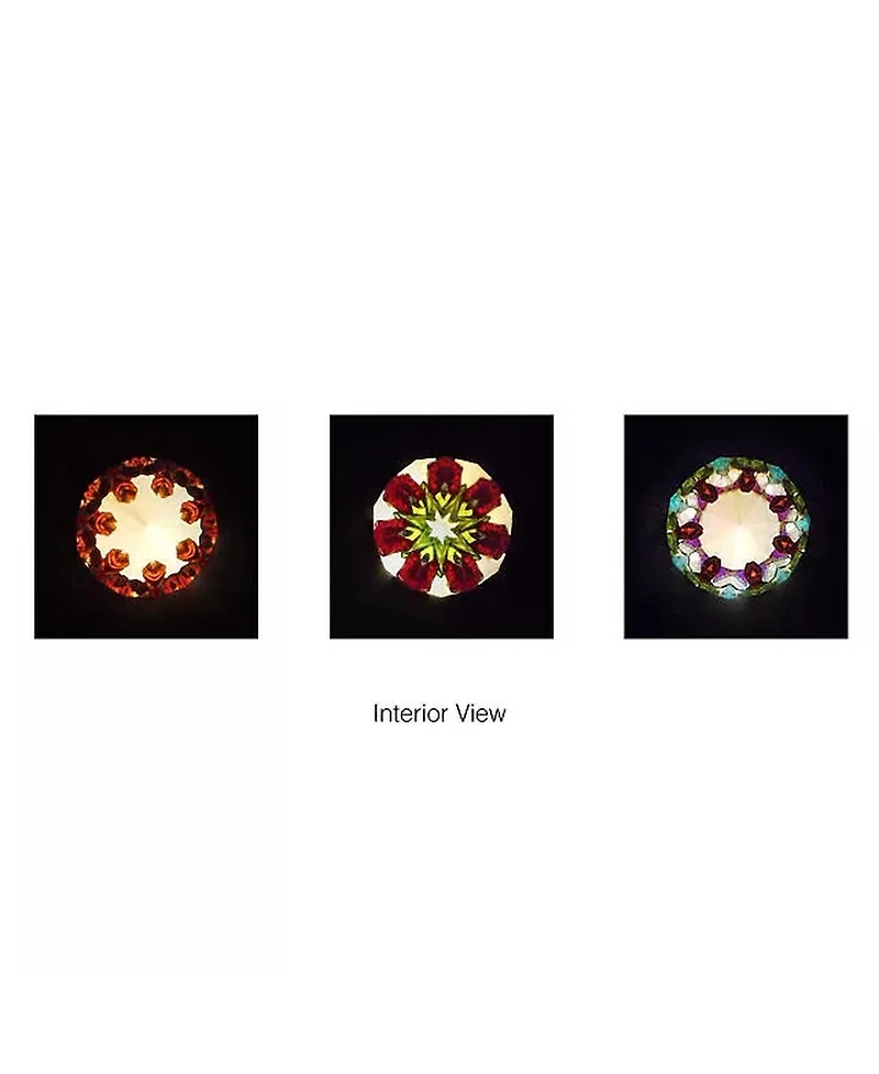 Uncommon Goods Alice in Wonderland Kaleidoscope Pendant Necklace