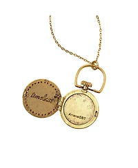 Uncommon Goods Crystal Encircled 11:11 Locket Necklace