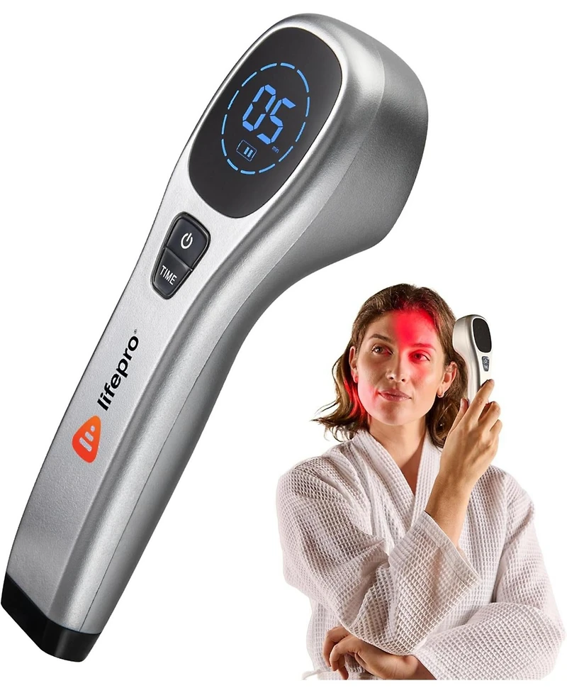 LifePro Infrared & Red Light Therapy Device – Portable Pain Relief for Joints & Muscles with 3 Wavelengths & Inflammation Reduction