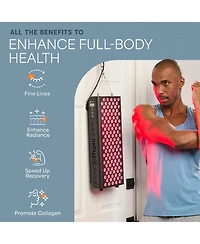 LifePro Red Light Therapy Panel for Face and Body – Near Infrared Light Device for Relaxation and Wellness, Portable and Stable Design