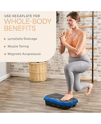 LifePro Vibration Plate with Magnetic Acupoints – Full Body Workout & Lymphatic Drainage Machine