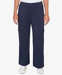 Ruby Rd. Petite Luxe Knit Cargo Ankle Pant