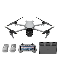 Dji Air 3S Drone Fly More Combo with Rc 2 Remote Controller, Bundle with 128GB Memory Card, Strobe Light, Multi Card Reader, Landing Pad Pro.