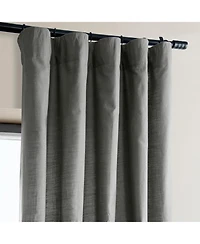 Half Price Drapes Dune Textured Cotton Curtain Pair (2 Panels)