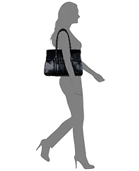 Patricia Nash Vienna Twist-Lock Satchel Bag