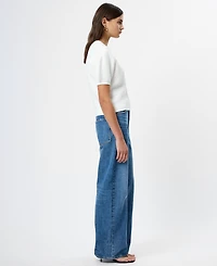 Fcuk Women's Remy Collared V-Neck Top