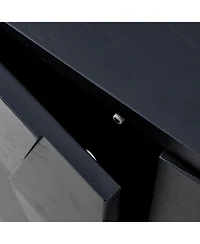 Contemporary Martina 30" Tall 2-Door Accent Cabinet with Ample Storage Space