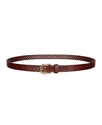 Levi's Women's 2-Pack Perforated and Reversible Skinny Casual Belt Set