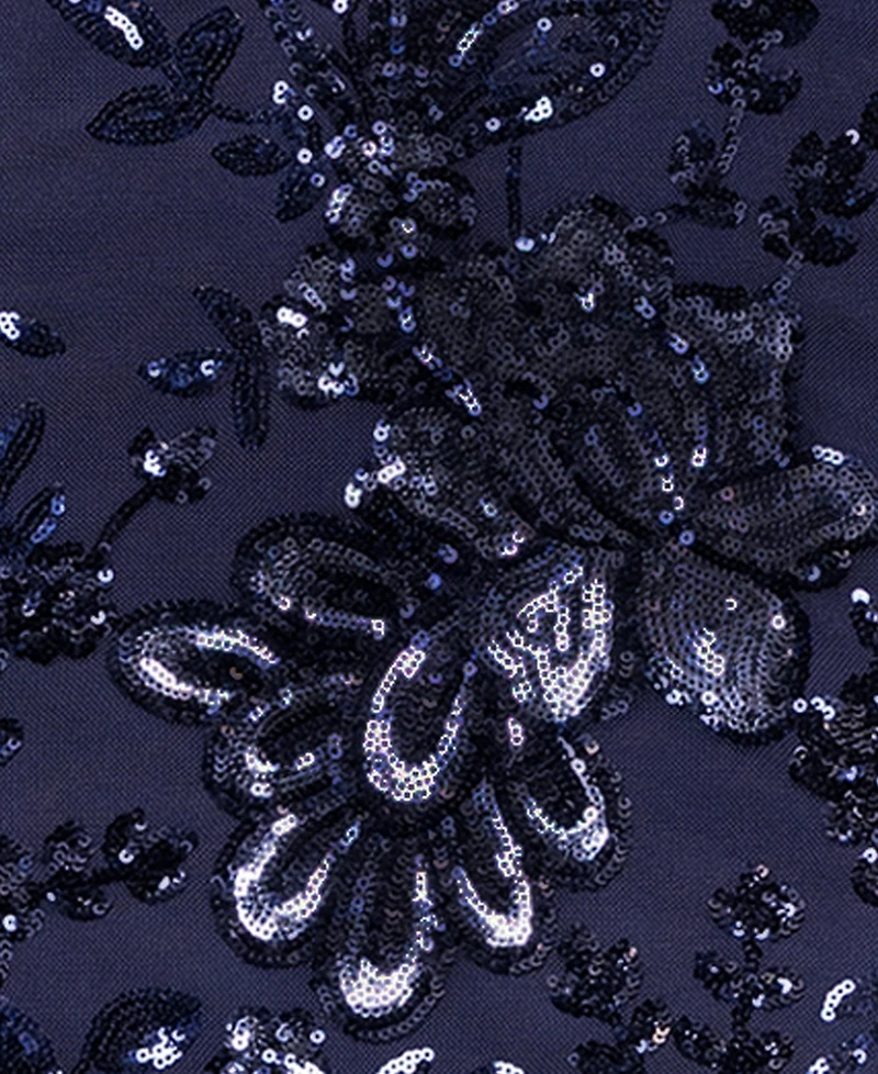 Xscape Petite Sleeveless Halter Neck Long Dress