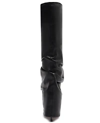 Schutz Women's Mikki Up Cloak Pointed Toe Dress Boots