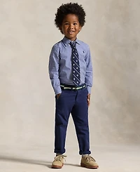 Polo Ralph Lauren Toddler and Little Boys Gingham Cotton Poplin Shirt