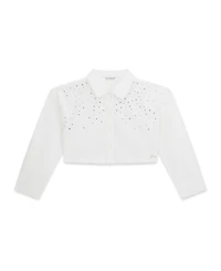 Guess Girls 7-16 Boxy Poplin Long-Sleeve Shirt