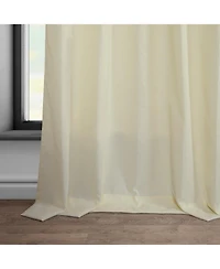 Half Price Drapes Dobby Linen Curtain