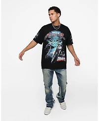 Loiter Men's Midnight Route Tee