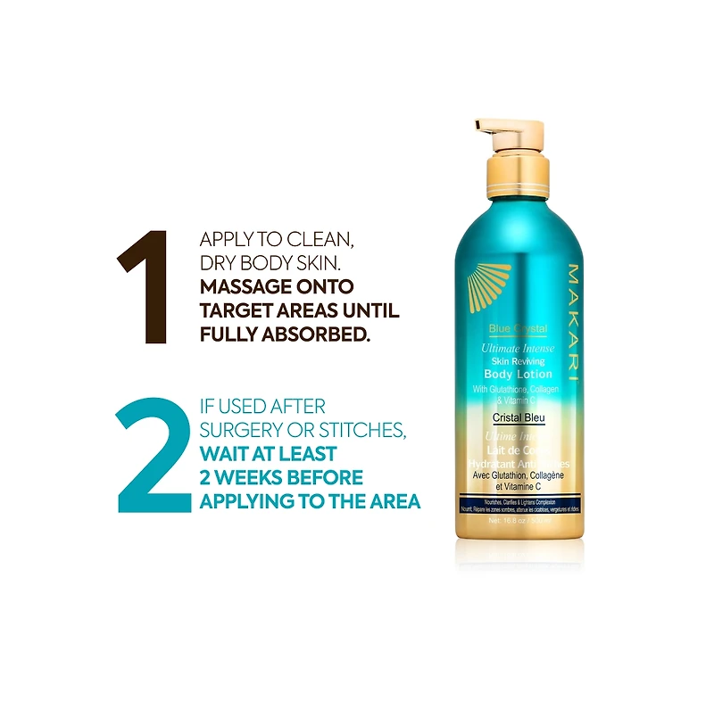 Blue Crystal Skin Reviving Body Lotion - 16.8oz