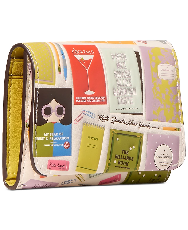 kate spade new york Page Turner Trifold Leather Wallet