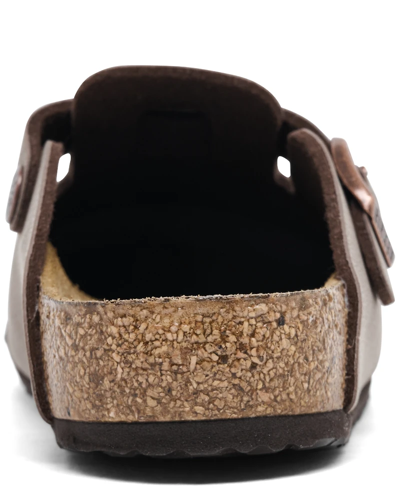 Birkenstock Little Kids' Boston Birkibuc Clogs from Finish Line