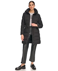 Calvin Klein Women's Hooded Puffer Coat