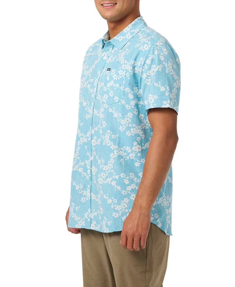 O'Neill Men's Oasis Short Sleeve Standard Shirt