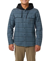 O'Neill Men's Archer Hooded Flannel Shirt