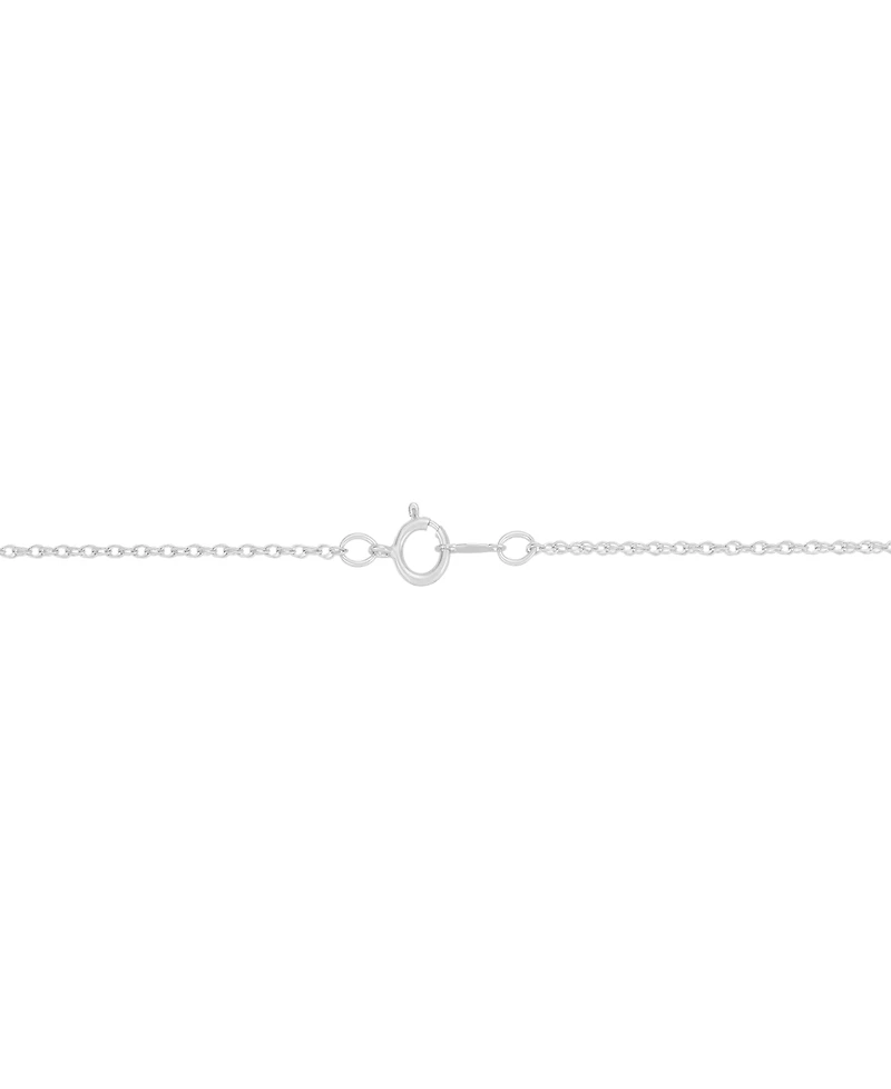 Forever Grown Diamonds Lab-Grown Diamond Pendant Necklace (1 ct. t.w.) in Sterling Silver Rhodium