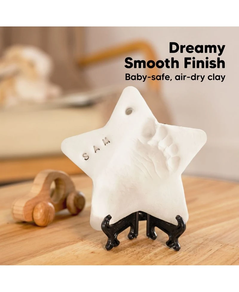 KeaBabies Twinkle Baby Hand and Footprint Kit, Dog Paw Print Kit, Baby Handprint Ornament Kit for Newborn, Babies, Boys, Girls