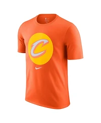 Nike Men's Orange Cleveland Cavaliers 2025/26 City Edition Remix Essential Logo T-Shirt