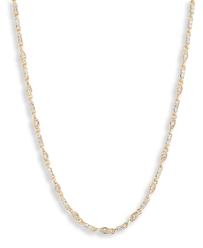 Givenchy Glass Crystal Silver-Tone Collar Necklace (also Gold-Tone and Rose Gold-Tone)